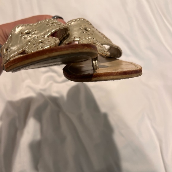 Jack Rogers Platinum Jacks Flat Sandals Size 8 Women’s - Picture 8 of 9